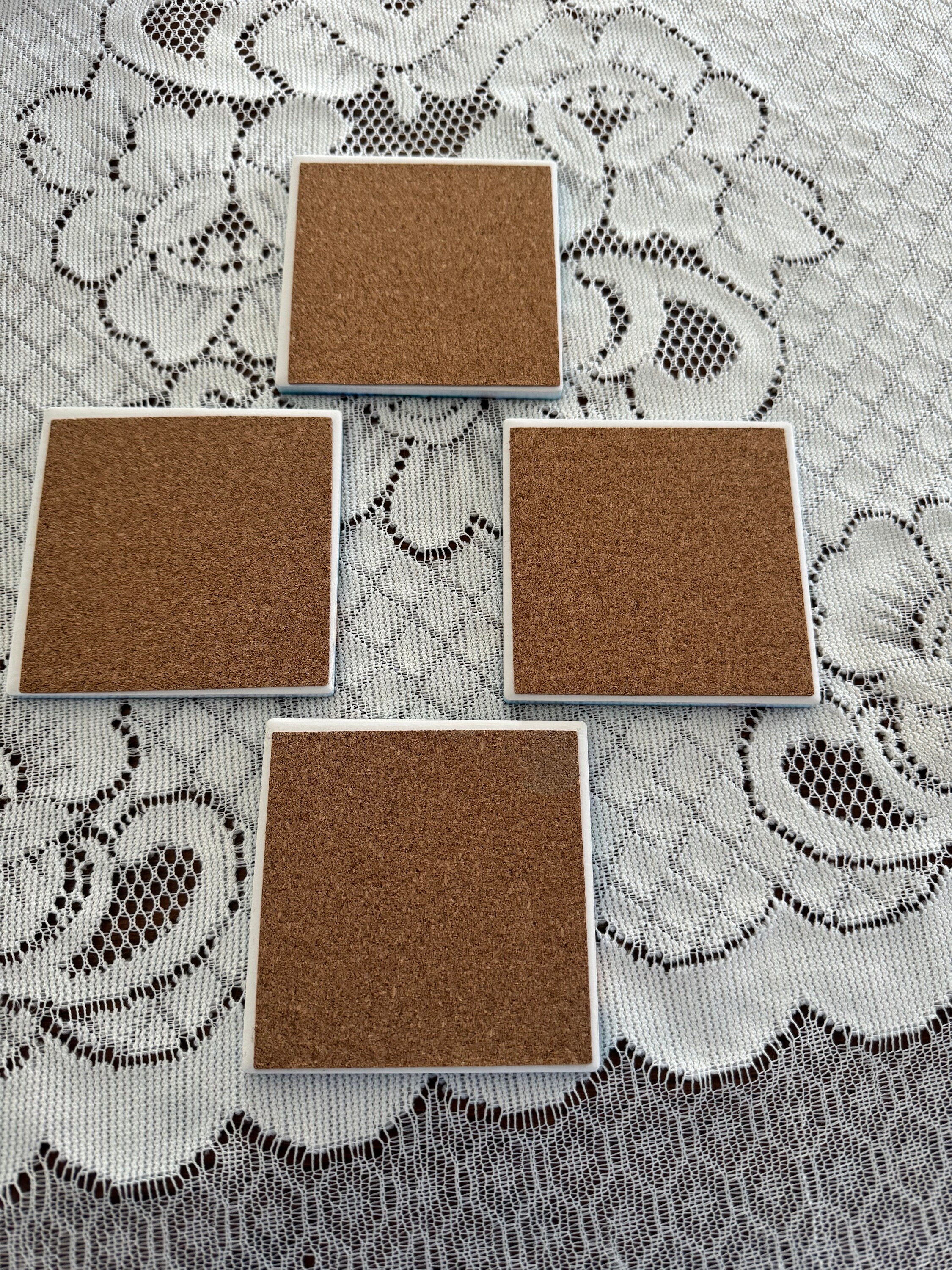 Sous-verres En Bois Fait Main – Lot De 4 – St Louis Cardinals – Cadeau Original