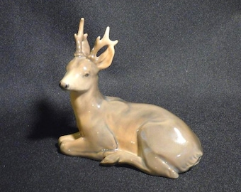 Royal Copenhagen Stag Porcelain Figurine #756 Denmark