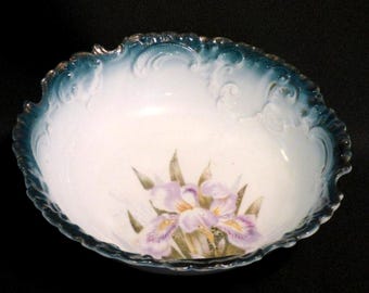 Bavarian Hand Painted Serving Bowl 10"
