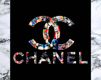 Pintura pop art de Chanel