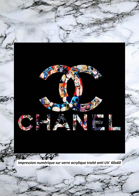 Chanel Pop Art Painting - Etsy