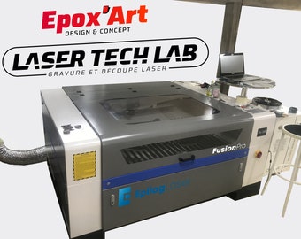 Découpe et gravure au laser CO2 de 300W
