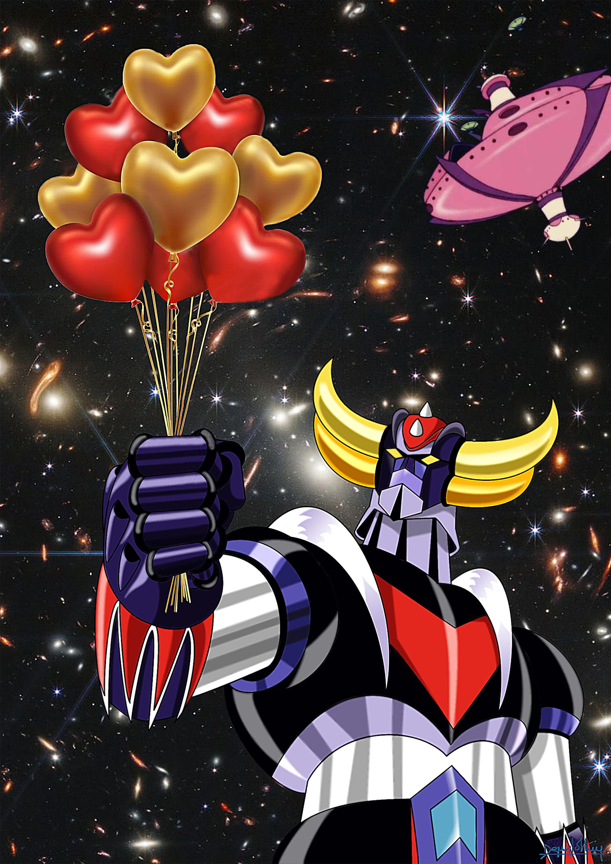 Grendizer aka Goldorak, Jean-Baptiste Roux - Photographie d'art