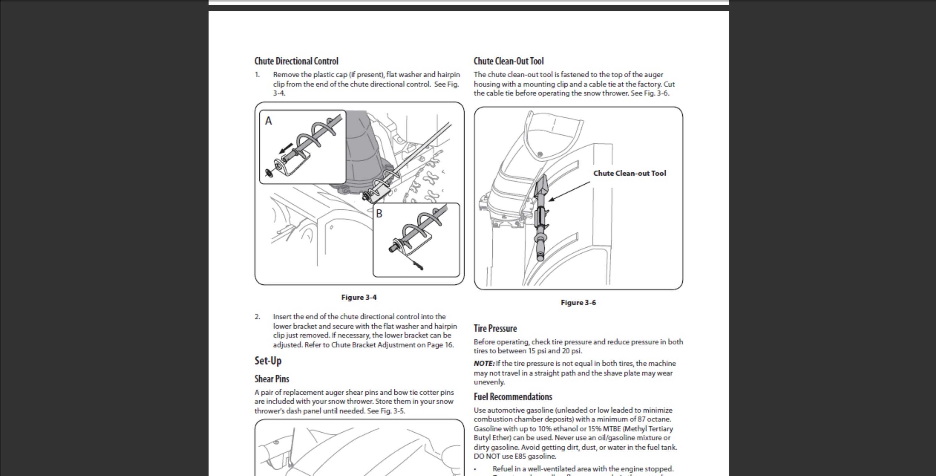 Troy Bilt Storm 2410 Snowblower Snow Thrower Owners Manual PDF Digital