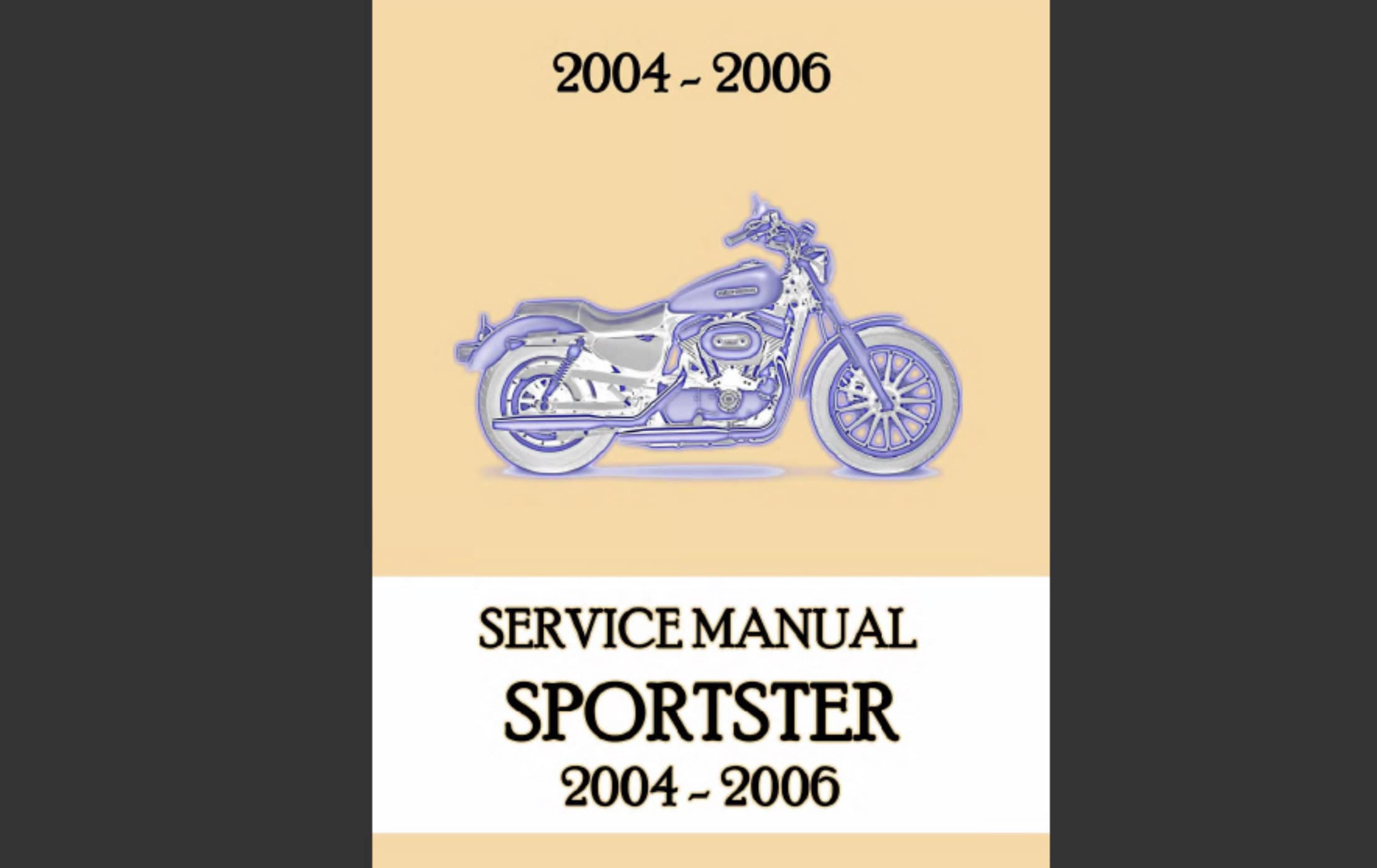 2004 2005 2006 ハーレーダビッドソン スポーツスター サービス 2004 2005 2006 ハーレーダビッドソン スポーツスター サービス
