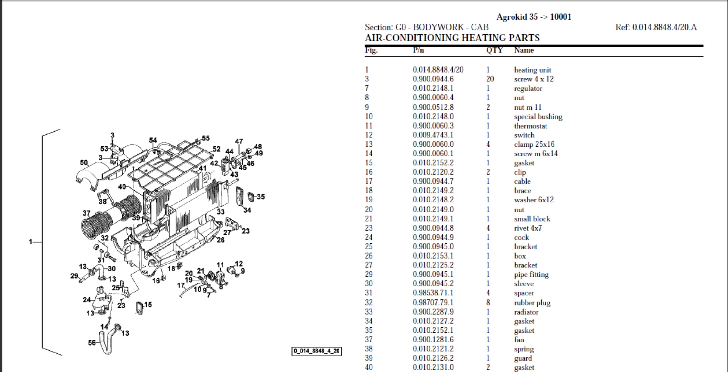 Deutz Fahr Agrokid 35 10001 Spare Parts Manual Catalog Pdf Digital Download  2 - Etsy