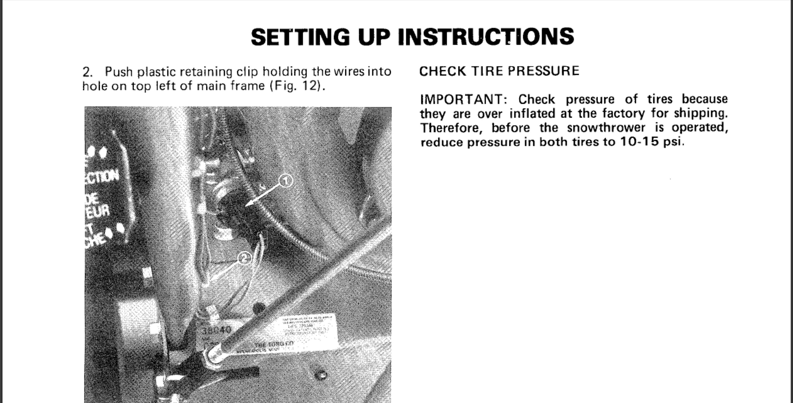 Toro 624 and Toro 824 Snowblower Snow Thrower Owners Manual PDF Digital
