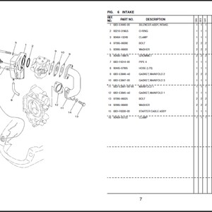 Liste des pièces de rechange du moteur hors-bord Yamaha F4MHH 68D9 et F4AMH 68D9 2009 Manuel Catalogue PDF à télécharger 5 image 3