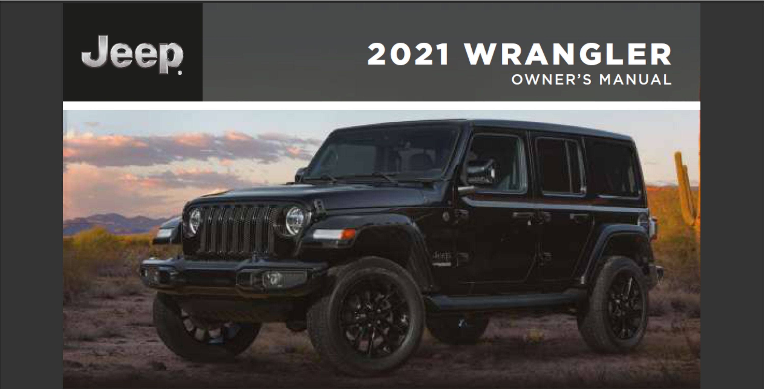 2021 Jeep Wrangler Owners Manual PDF Digital Download - Etsy Australia