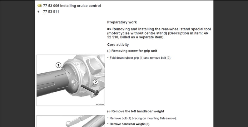 BMW S 1000 RR K67 Werkstatt Service Handbuch PDF digitaler Download Bild 7