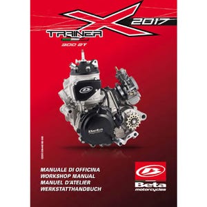 2017 Beta Motorcycles X Trainer 300 2T Engine Workshop Service Manual PDF digital download