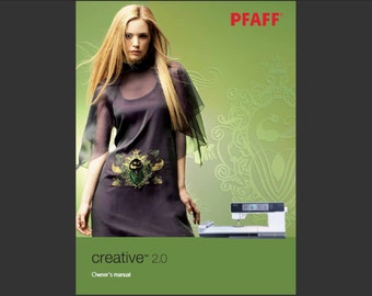 Pfaff Creative 2.0 Bedienungsanleitung PDF digitaler Download
