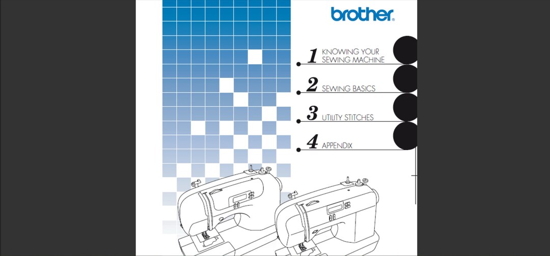 Brother Cs6000i Owners Manual PDF Digital Download Etsy