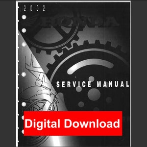 2002 Honda CBR954RR Workshop Service Manual PDF digital download