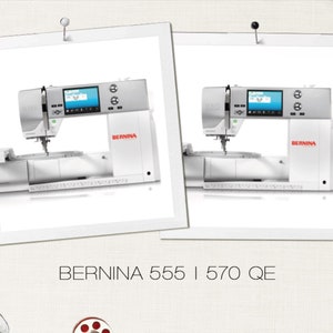 Manuel du propriétaire Bernina 555 et Bernina 570 QE Téléchargement numérique PDF