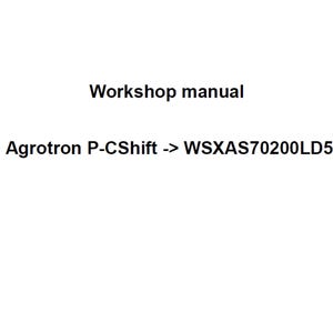 Deutz Fahr 6150 Agrotron P-CShift WSXAS70200LD50010 Tractor Workshop Service Manual pdf digital download