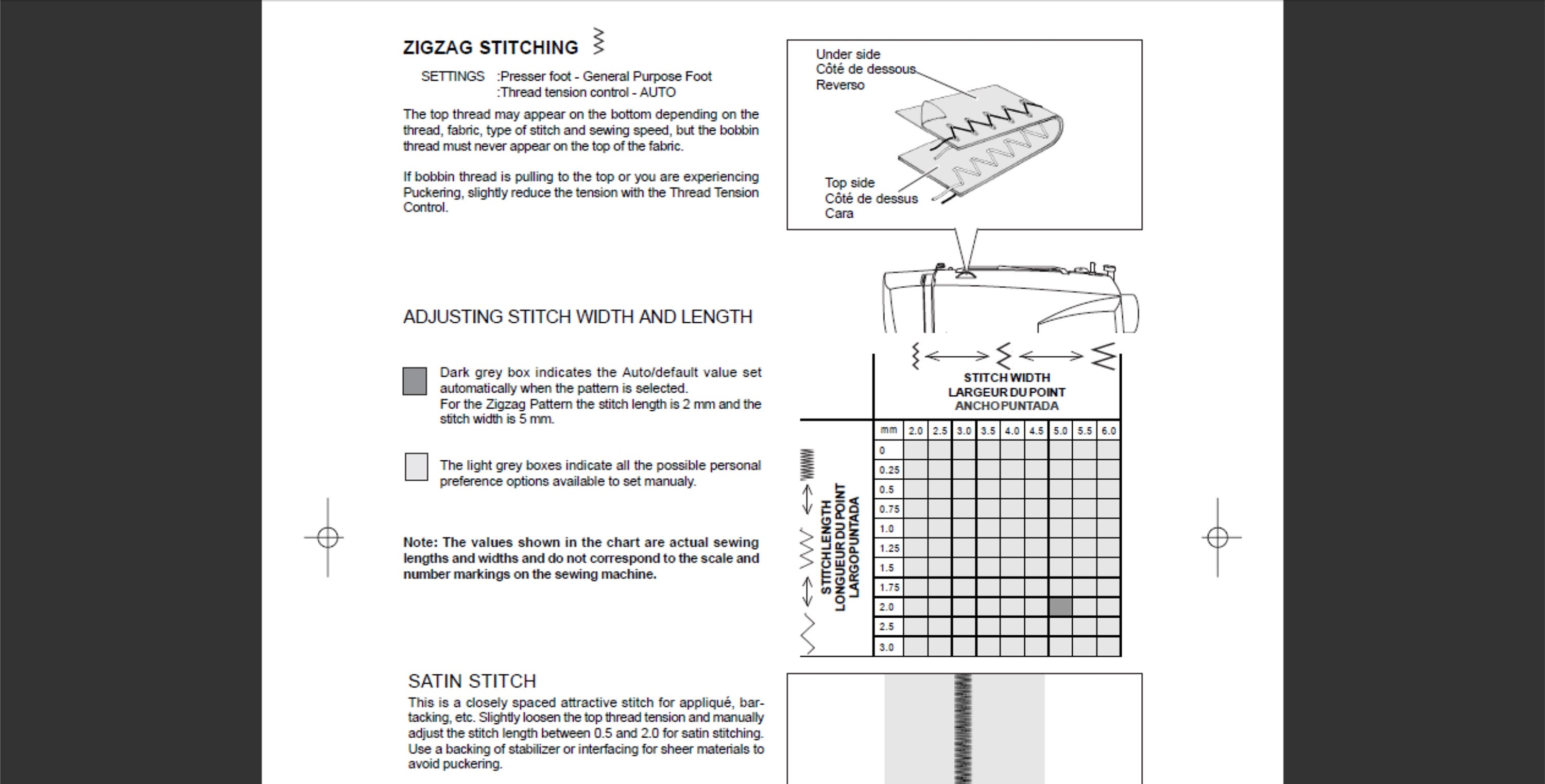 Singer Advance 7422 Owners Manual PDF Digital Download Etsy