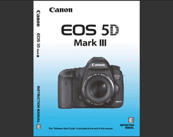 Download digitale PDF del manuale utente Canon EOS 5D Mark III