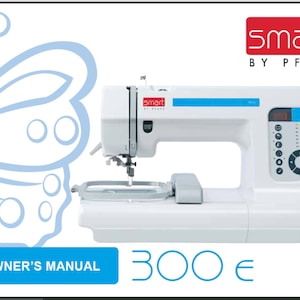 Pfaff Smart 300E owners manual PDF digital download