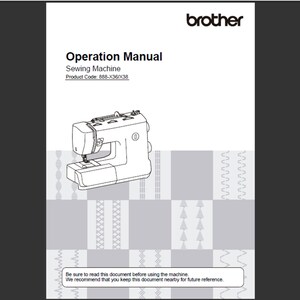 Brother XR27NT owners manual PDF digital download