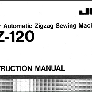 Juki NZ-120  owners manual PDF digital download