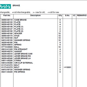 Kubota M5500DT Traktor Ersatzteilliste pdf digitaler Download Bild 6