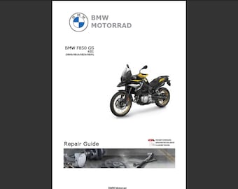 BMW F 850 GS K81 Workshop Service Manual PDF digital download