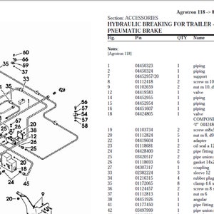 Deutz Fahr Agrotron 118 8111 1001 Spare Parts Manual Catalog pdf digital download