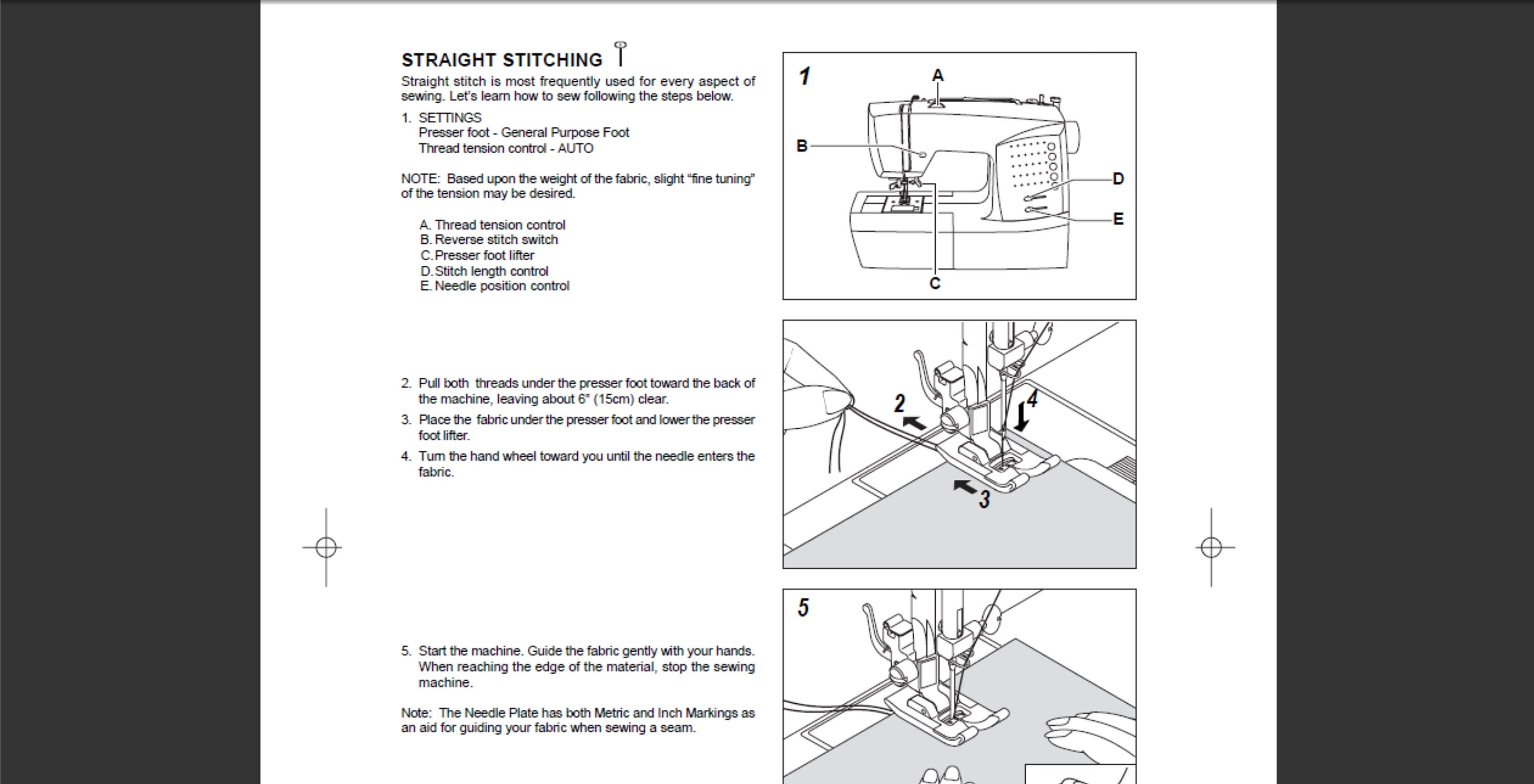 Singer Advance 7422 Owners Manual PDF Digital Download Etsy