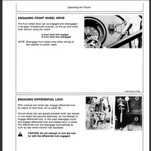 John Deere 940, 1040 und 1140 Traktoren Bedienungsanleitung PDF digitaler Download Bild 6