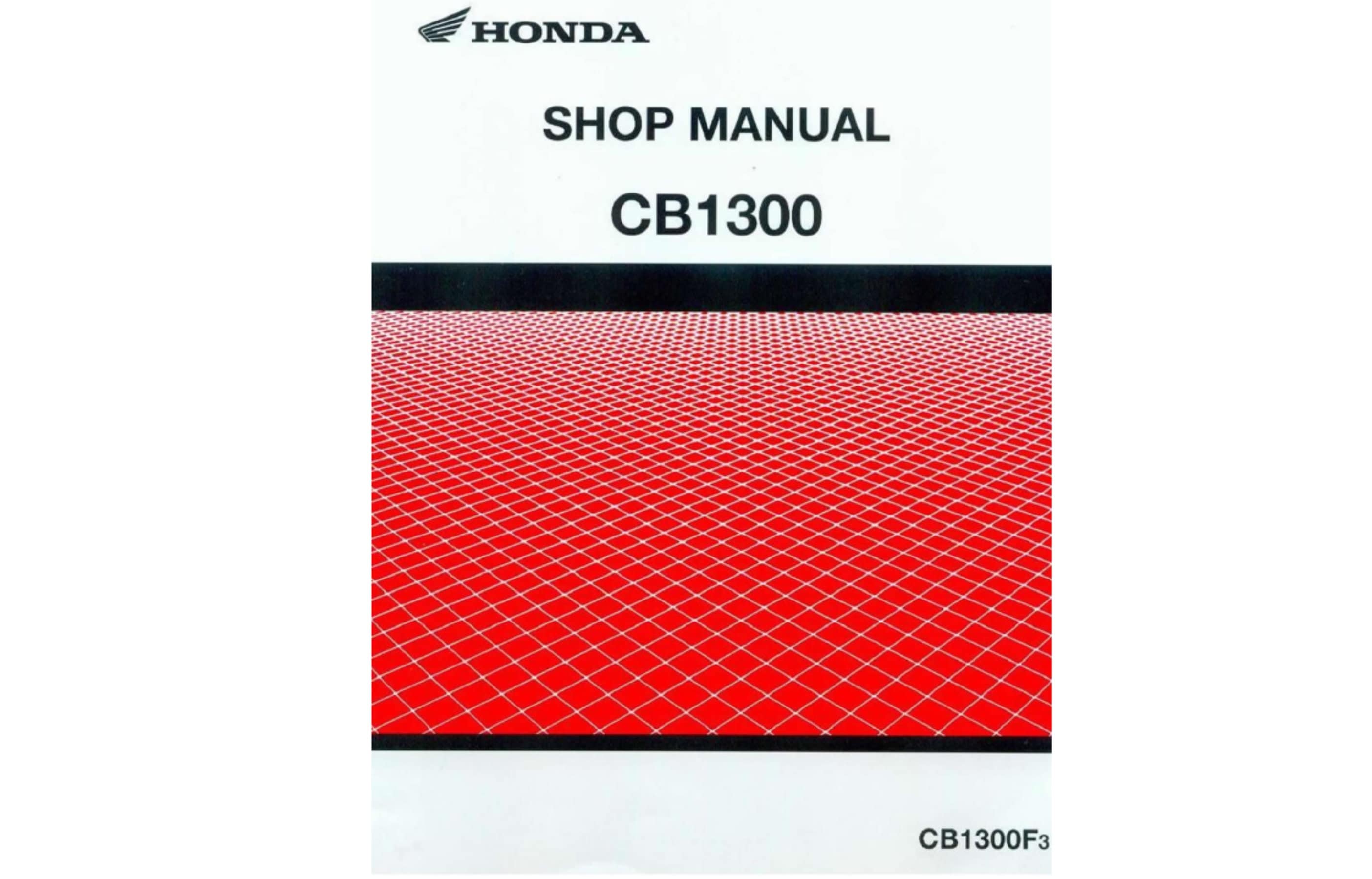 ホンダ CB1300 ワークショップ サービス マニュアル 配線図