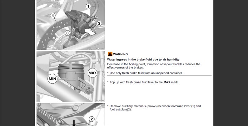 BMW S 1000 RR K67 Workshop Service Manual PDF digital download image 10