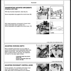 John Deere 940, 1040 und 1140 Traktoren Bedienungsanleitung PDF digitaler Download Bild 8