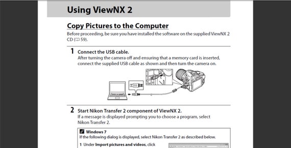 Nikon D5300 User Owners Manual PDF Digital Download - Etsy