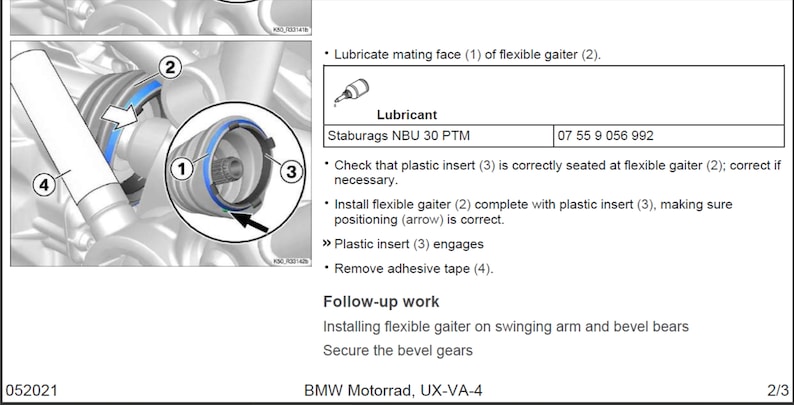 BMW R 1250 GS ADVENTURE K51 11 Workshop Service Manual image 4