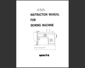White 1455 owners manual PDF digital download
