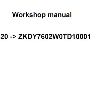 Deutz Fahr 5120 ZKDY7602W0TD10001 Tractor Workshop Service Manual pdf digital download