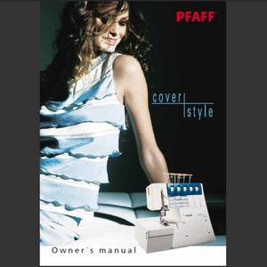 Pfaff Coverstyle 4850 owners manual PDF digital download