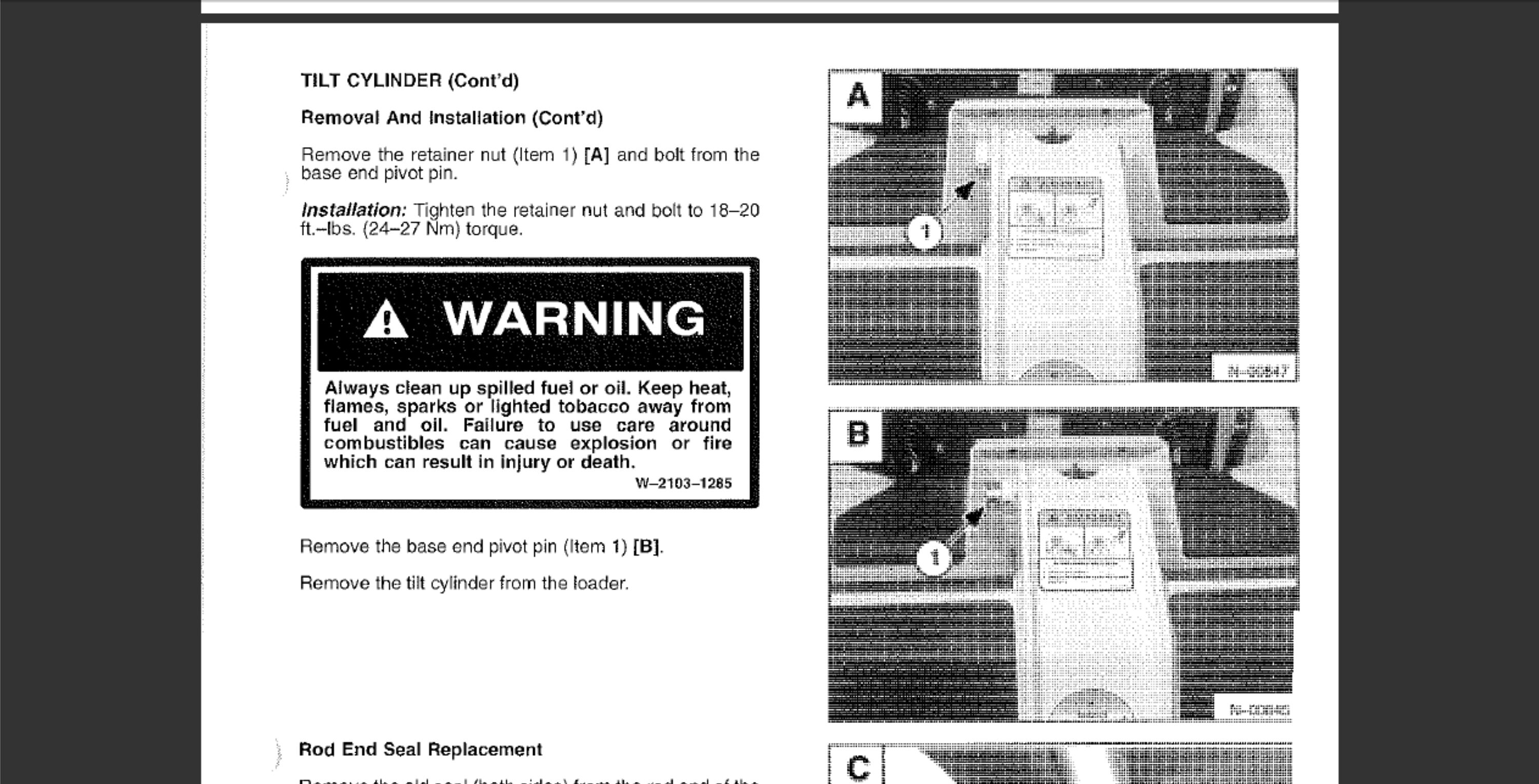 Bobcat 630 631 632 Minipala Carico Servizio Negozio - Foto 5