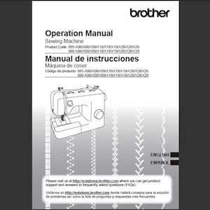 Brother XR3774 owners manual PDF digital download