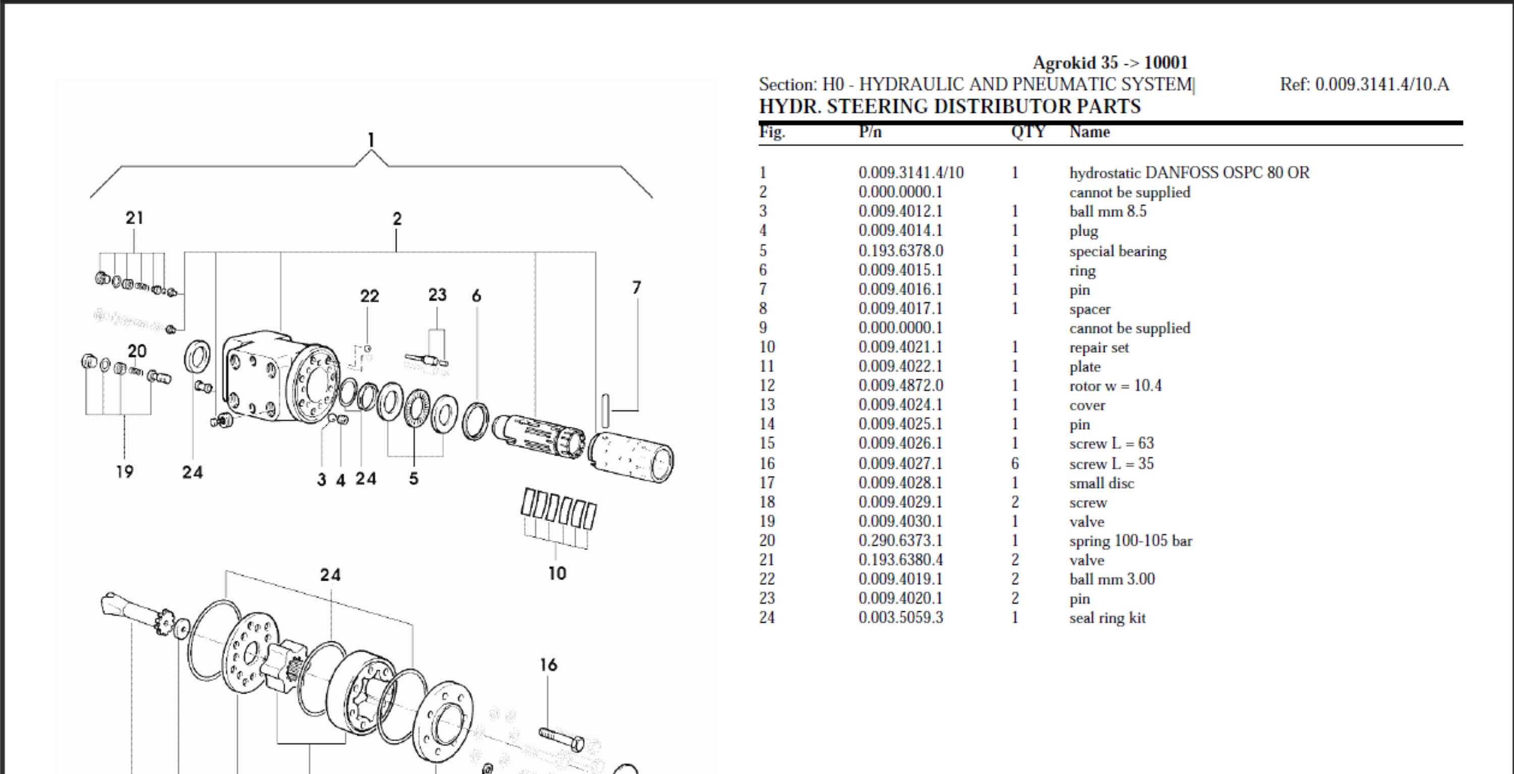 Deutz Fahr Agrokid 35 10001 Spare Parts Manual Catalog Pdf Digital Download  2 - Etsy