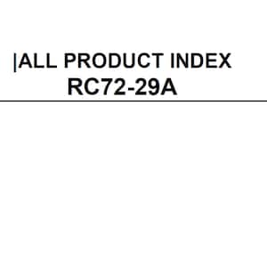 Kubota RC72 29A Mower spare parts list pdf digital download