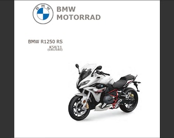 BMW R 1250 RS K54 11 Workshop Service Manual