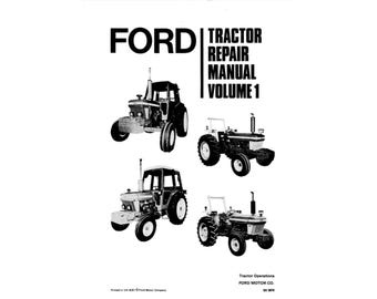 Lotto 3 Manuali Per Trattori Ford 8N Operatori Di Officine - Foto 6