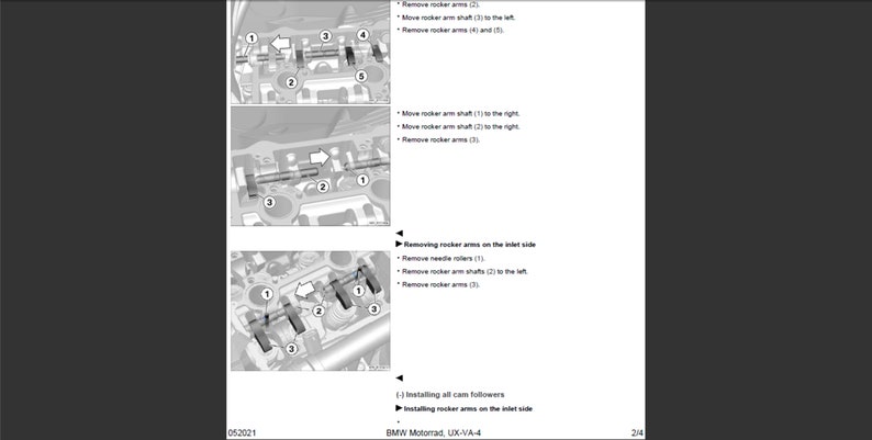 Manuel d'entretien d'atelier BMW F 850 GS K81 à téléchargement numérique PDF image 10