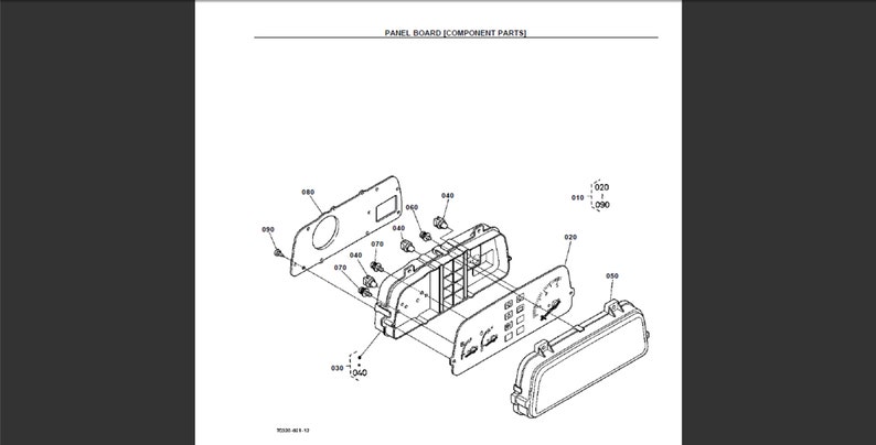 Kubota L2800DT und Kubota L2800HST Traktor Ersatzteilliste pdf digitaler Download Bild 4