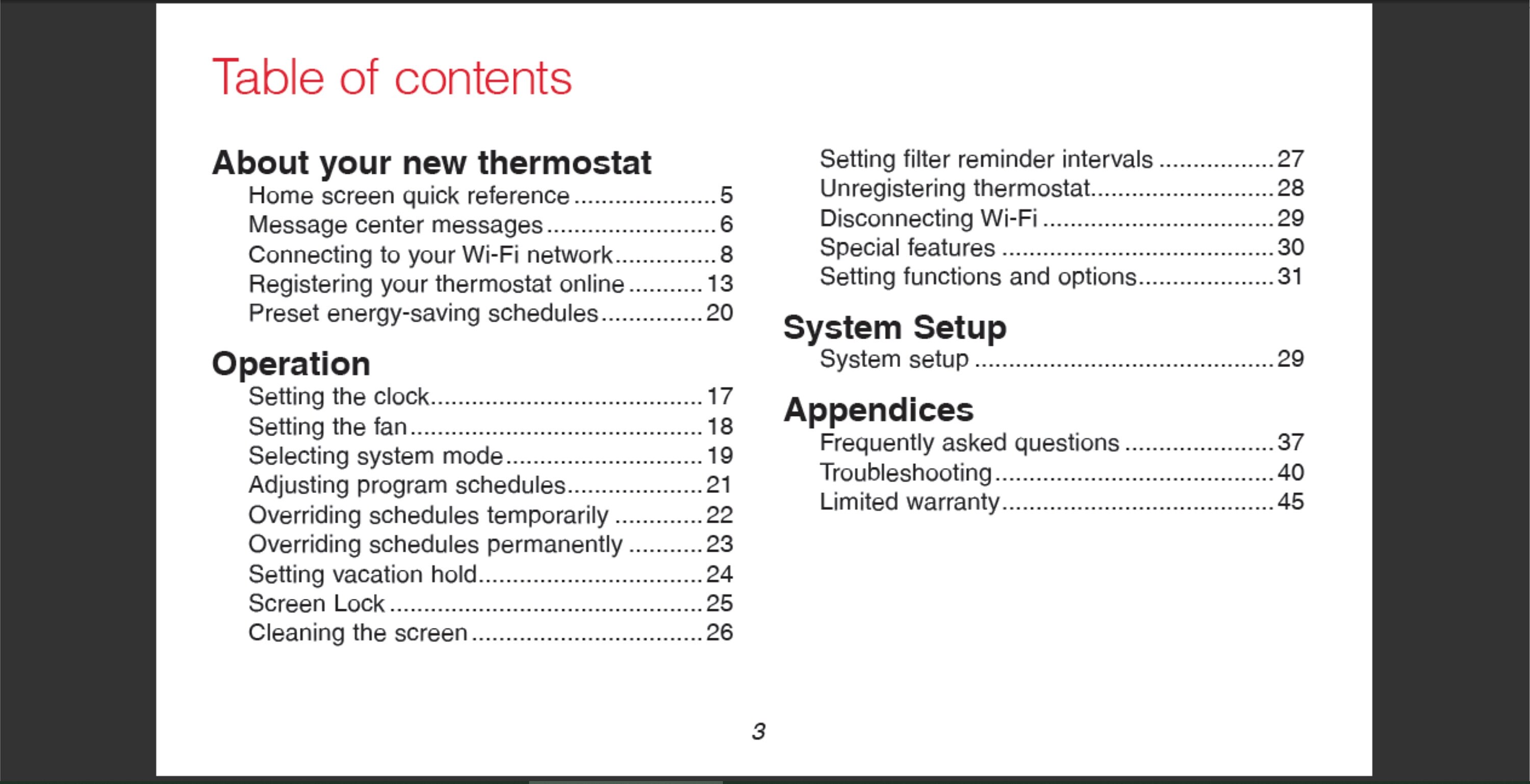 Honeywell Vision PRO TH8320 Wifi Touchscreen Programmable Thermostat