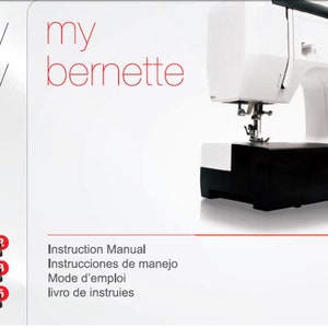 Bernina Bernette London 2 Bernina Bernette London 3 e Bernina Bernette London 5 manuale utente PDF download digitale