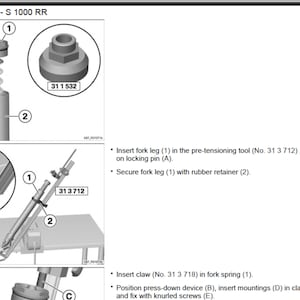 BMW S 1000 RR K67 Werkstatt Service Handbuch PDF digitaler Download Bild 9