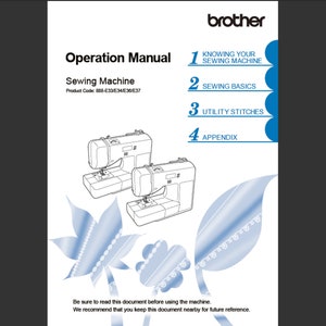Service Manual, Brother CS100T : Sewing Parts Online